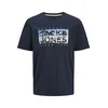 JACK & JONES Majica JJColton bež/svetlo modra/temno modra/bela