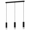 EGLO viseća lampa BUTRANO 3xGU10 77 cm crna srebrna 99698