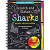 Scratch & Sketch(tm) Sharks (Trace Along)