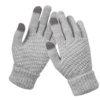 Rukavice za touch screen BRAIDED sive