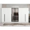 Hanah Home ormar sa reflektujućim staklom Nisa 20608, 360 cm, beli