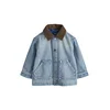 Next Prehodna jakna moder denim / temno rjava