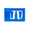 NIKE PERFUMES Set Muška toaletna voda Viral Blue 100 ml + gel za tuširanje 75 ml + balzam posle brijanja 75 ml