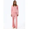 Penti Pižama Pyjama-Sets staro roza