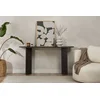 Hanah Home Konzola Sira, 75x35x150 cm, Crna