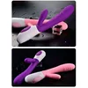 Zeka vibrator sa reljefnim perlicama (23 cm)
