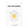 Balon folija cvijet, Folija balon cvijet 75x71cm