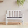 Jastuk za vrtnu klupu antracit 120x50x4 cm tkanina Oxford