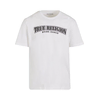 True Religion Majica Nu Brush črna/bela