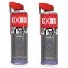 shumee CX80 DUO SPRAY silikon za tesnila iz gume, plastike in kopalnih kadi 500 ml x 2