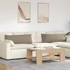 Jastučići za sofu 2 pcs Sivo-smeđa 120 x 40 cm tkanina