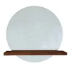 Hanah Home Ogledalo Sunset, 70x70cm, Braon