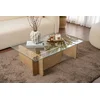 HANAH HOME Sto za dnevnu sobu Flavio Honey Oak