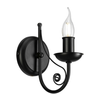Zidna lampa DONATO 1xE14/40W/230V crna