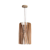 Drveni luster na kanapu 1xE27/60W/230V prečnik 38 cm masiv/jasen/kaučukovac