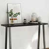 Stolna ploča tamnosmeđa 120x40x(2-4) cm obrađena hrastovina