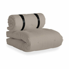 Bež zunanji raztegljiv fotelj Karup Design OUT™ Buckle Up Beige