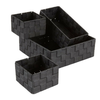 Set korpi Folke 4kom/set crna ( 3818143 )