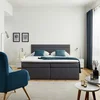 Bessagi Home Postelja Boxspring Rosa
