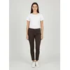 Elit Fashion Ženske pantalone 7/8, Braon