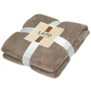 Odeja deluxe soft xl 200x220 cm rjava