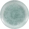 CHURCHILL Raku Jade green plitev krožnik, premer: 217 mm (12 kos)