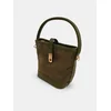 Sinsay - Crossbody torba od imitacije antilopa - maroon