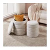 Eglo 424125 - SET 2x Tabure AMPAHAKA pr. 33,5/40 cm bela