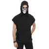 Gothic in punk majica moška - Death Mask Punk - DEVIL FASHION - TT213