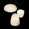 Foscarini Rituals 3 steklena viseča svetilka - Dnevna soba/jedilnica - Dizajn - bel satiniran - Steklo