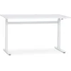 Radni sto sa gas. podes. visinom LUNDTOFT 70x130 bela