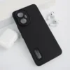 Maska za telefon Carbon fiber za Honor 300, Crna
