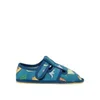 Otroški barefoot copati RAYVE SLIPPERS dino modri - 27