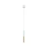 Open Design OR80841 - Luster na sajli SLIMI 1xG9/3,5W/230V bela/zlatna