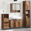 Set namještaja za kupaonicu 3 pcs Staro drvo Konstruirano drvo