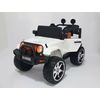 Jeep 2 sa kožnim sedištem i mekim gumama 4x4 pogon + mod za ljuljanje - Beli