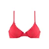 LASCANA Bikini zgornji del Scallop, rdeča