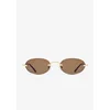 D.Franklin Naočare za sunce Smith Oval, Braon