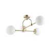 Endon 90843 - Plafonski luster ONTARIO 4xE14/7W/230V mesing