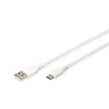 Digitus AK-300340-020-W USB kabel USB 2.0 2 m USB A USB C Bela