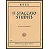 KELL: 17 STOCCATO STUDIES FOR CLARINETE NOTE