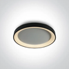 PLAFONJERA LED/30W/2700-3000K -4000K/2550lm/230V fi375mmCRNA