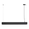 Sollux SL.1395 - LED luster na sajli SPARK 1xG13/8,5W/230V crna