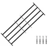 vidaXL Varnostna rešetka za okna z 4 prečkami 3 pcs 93-174 cm