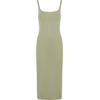 Urban Classics Obleka pastelno zelena