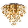 Globo 63040345X - Plafonska lampa LONDON 3xE14/40W/230V prečnik 38 cm zlatna