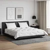 Duvet s jastucima s jastukom 3 pcs Bijelo Mikrovlakna