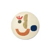 Volnena preproga ferm LIVING Panto O120 cm