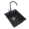 San Donna Sudopera sa slavinom Vesta, Chrome Swan, Granit, Crna