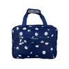Potovalna torba TRAVEL & MORE - modre pike, 40x29x14 cm